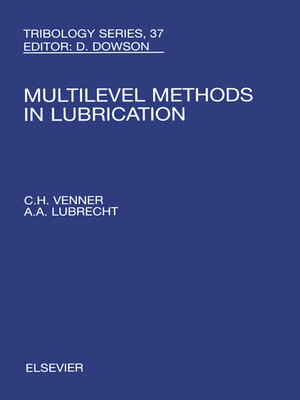 cover image of Multi-Level Methods in Lubrication
